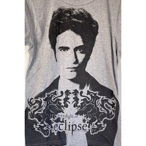 Twilight Saga Eclipse 2010 Edward Graphic T Shirt Size S